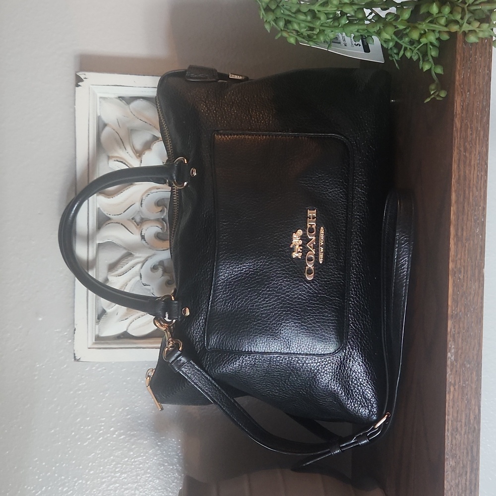 Beautiful Coach Emma Leather Satchel